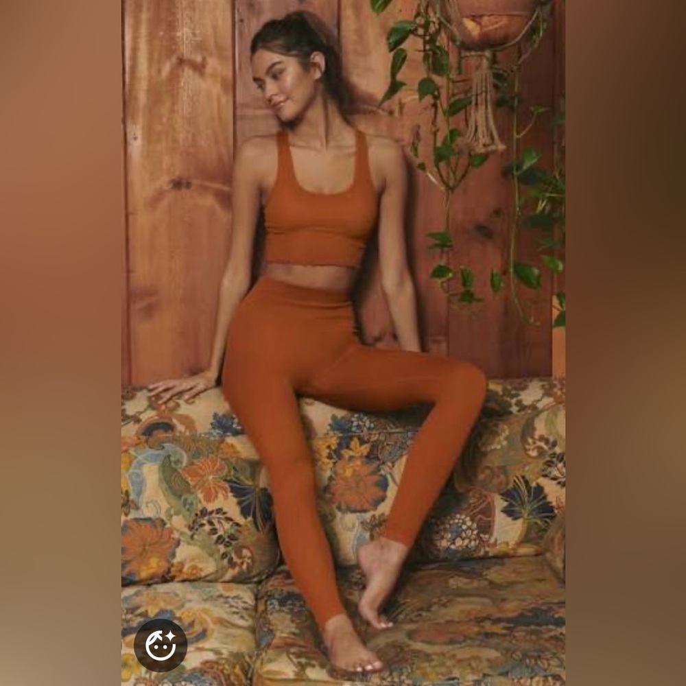 Spiritual Gangster Love Sculpt Leggings in Nutmeg